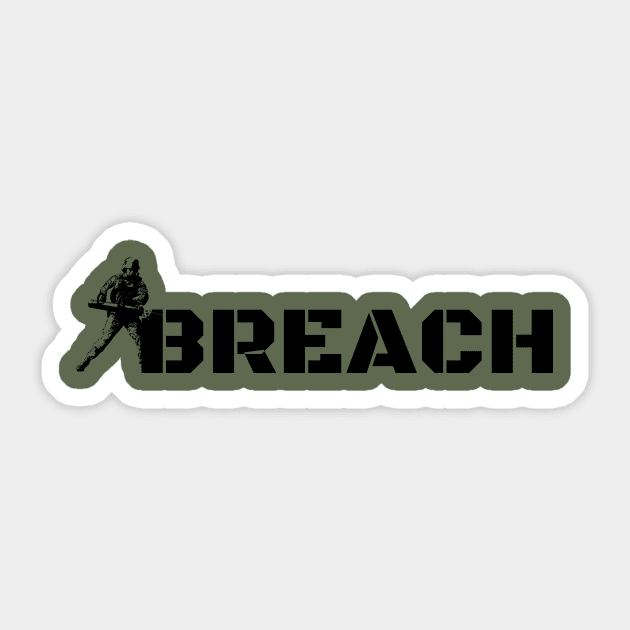 Breach Sticker by Ironmatter